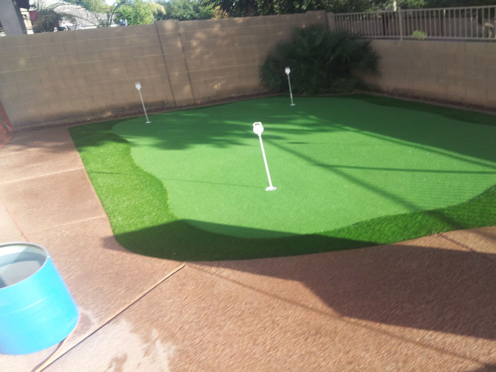 San Tan Valley Fake Grass. Use Putting Green Artificial Turf